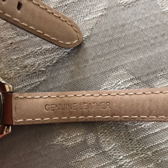 Michael Kors Wrap Watch Gold w Leather Band NIB